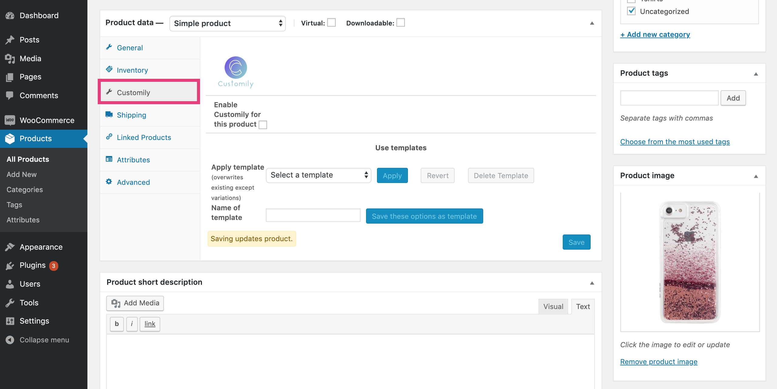 Access Customily Options Plugin for Customily