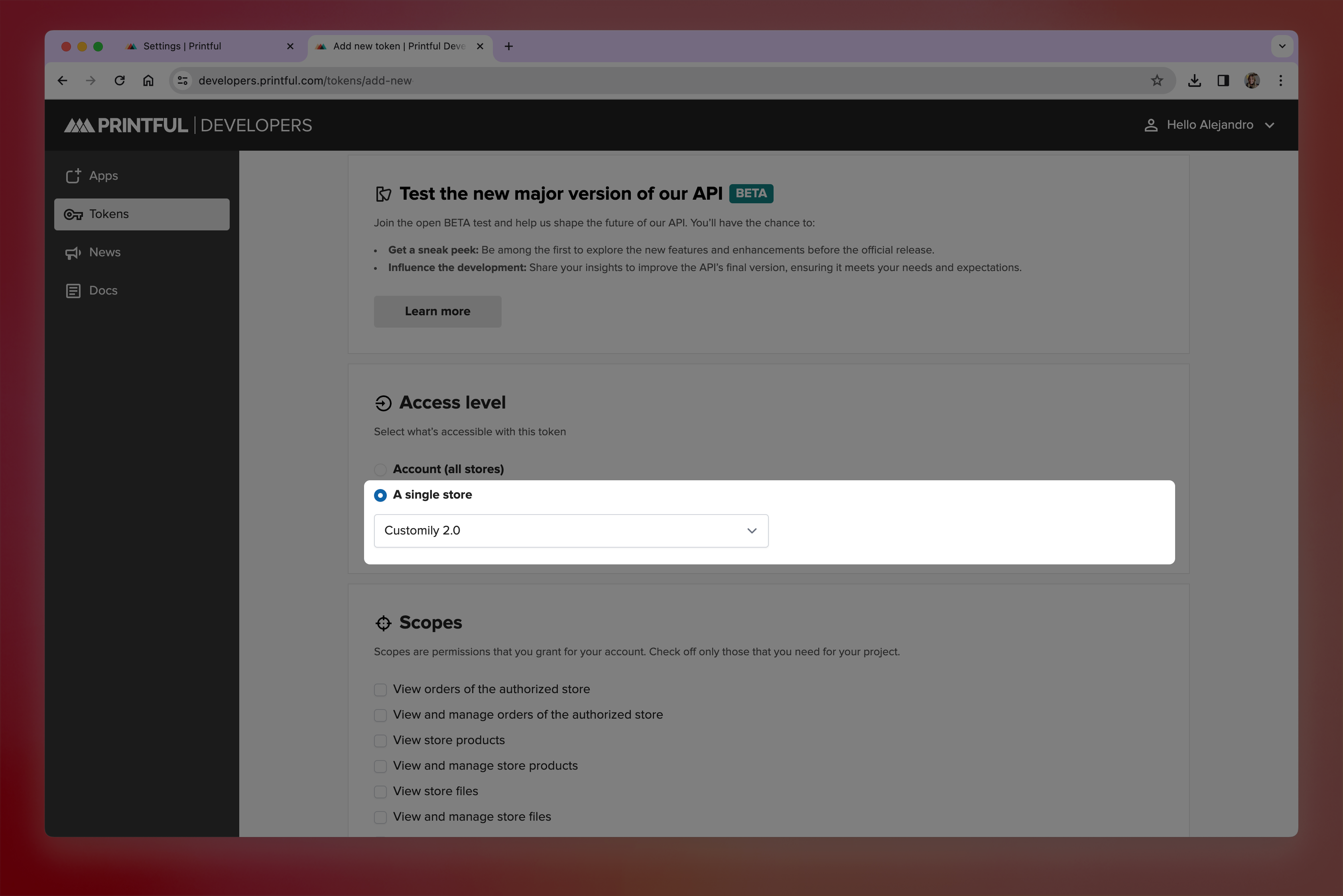 printful token access level.png