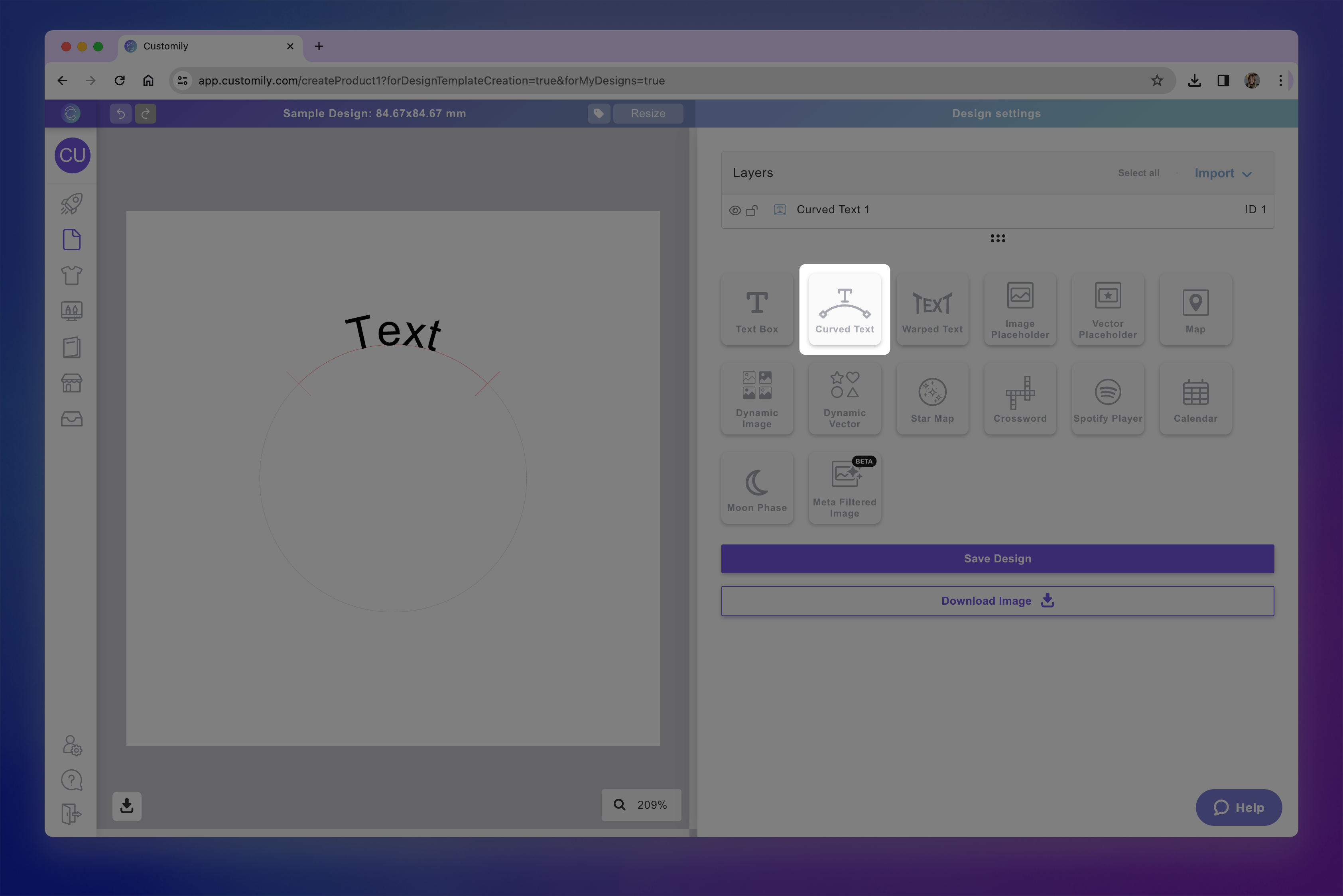 add curved text.png