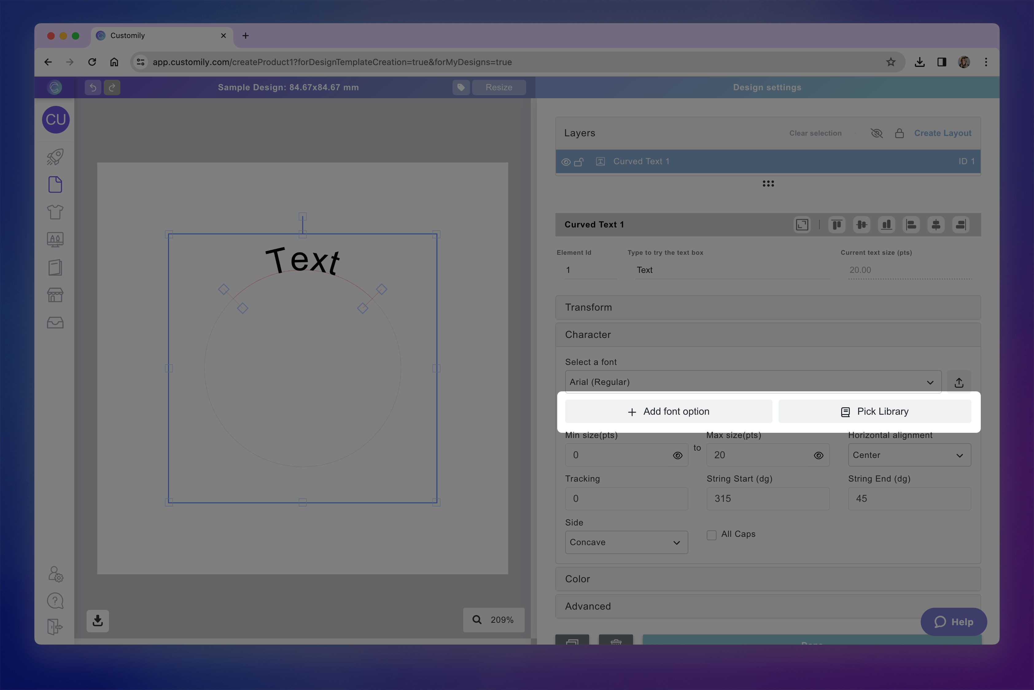 curved text multiple font.png