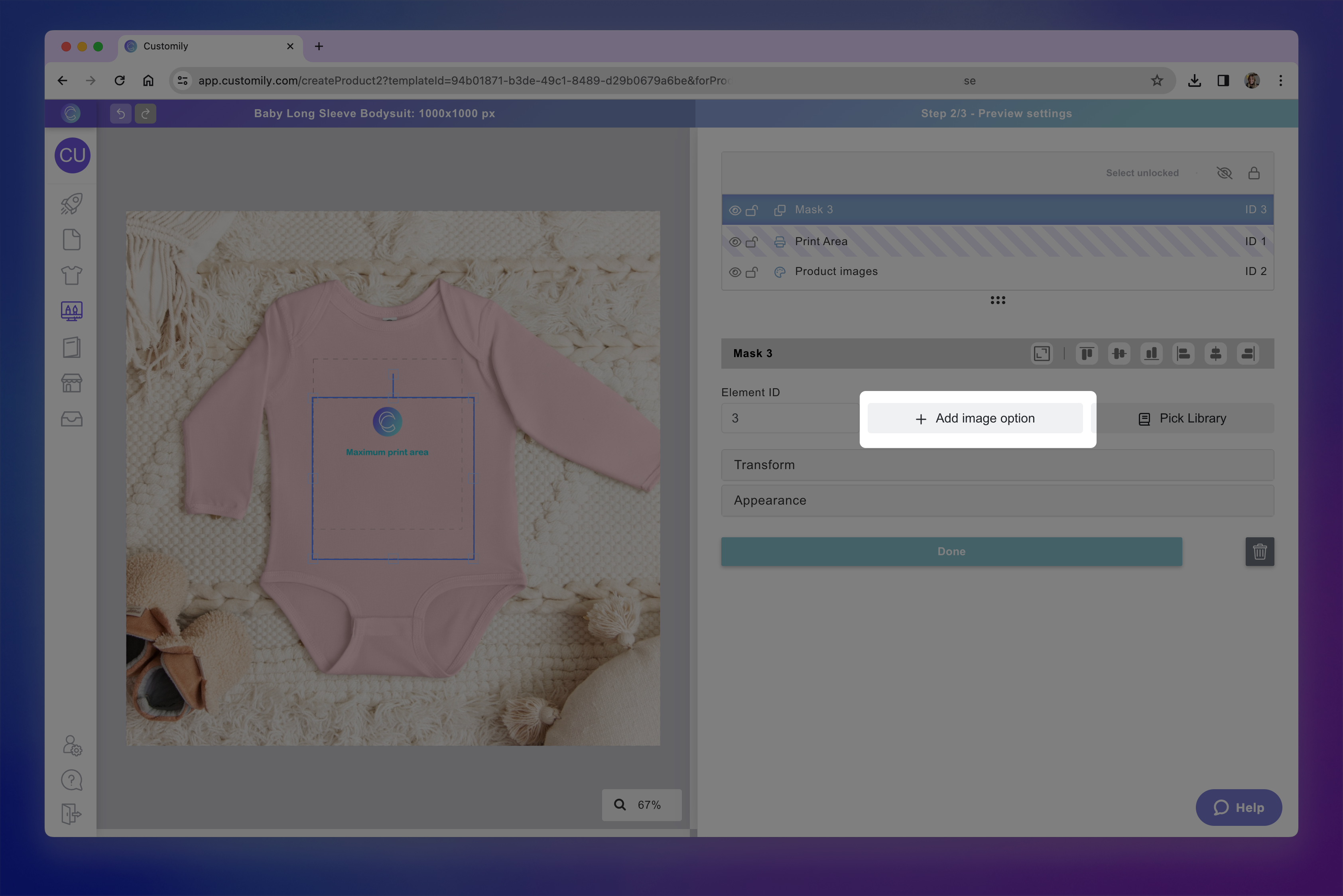 Add mask image option.png