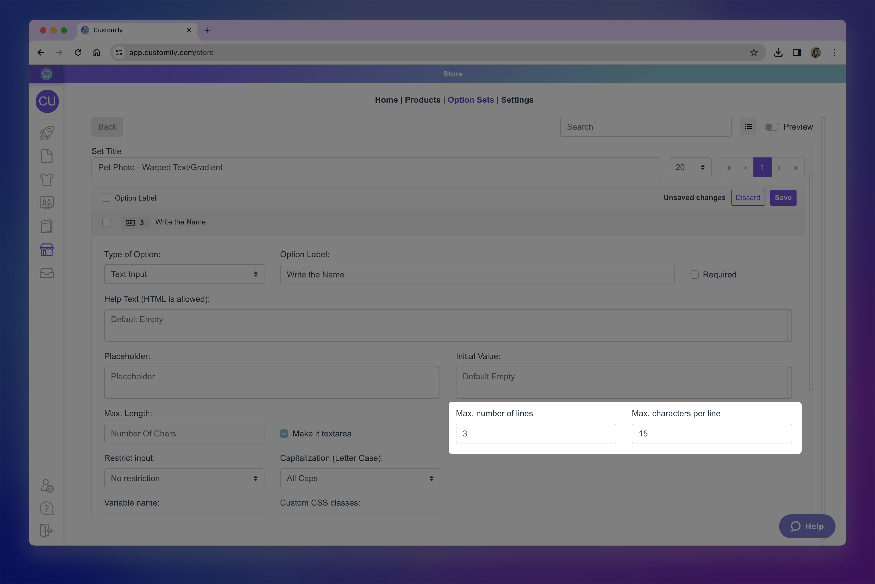 max lines max char per line.png