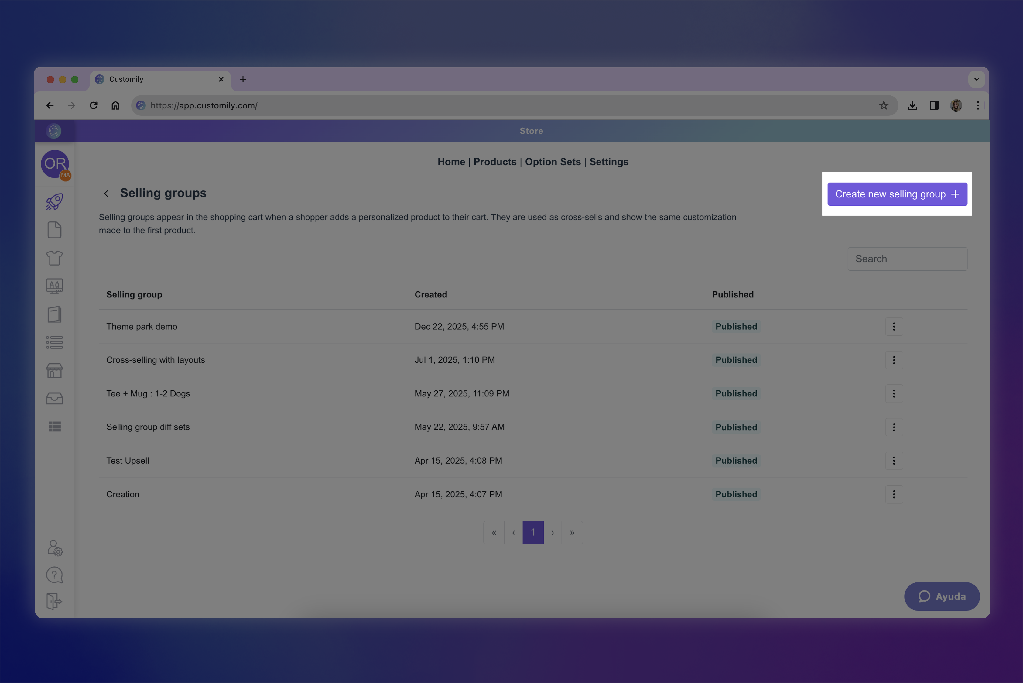 Create new selling group.png