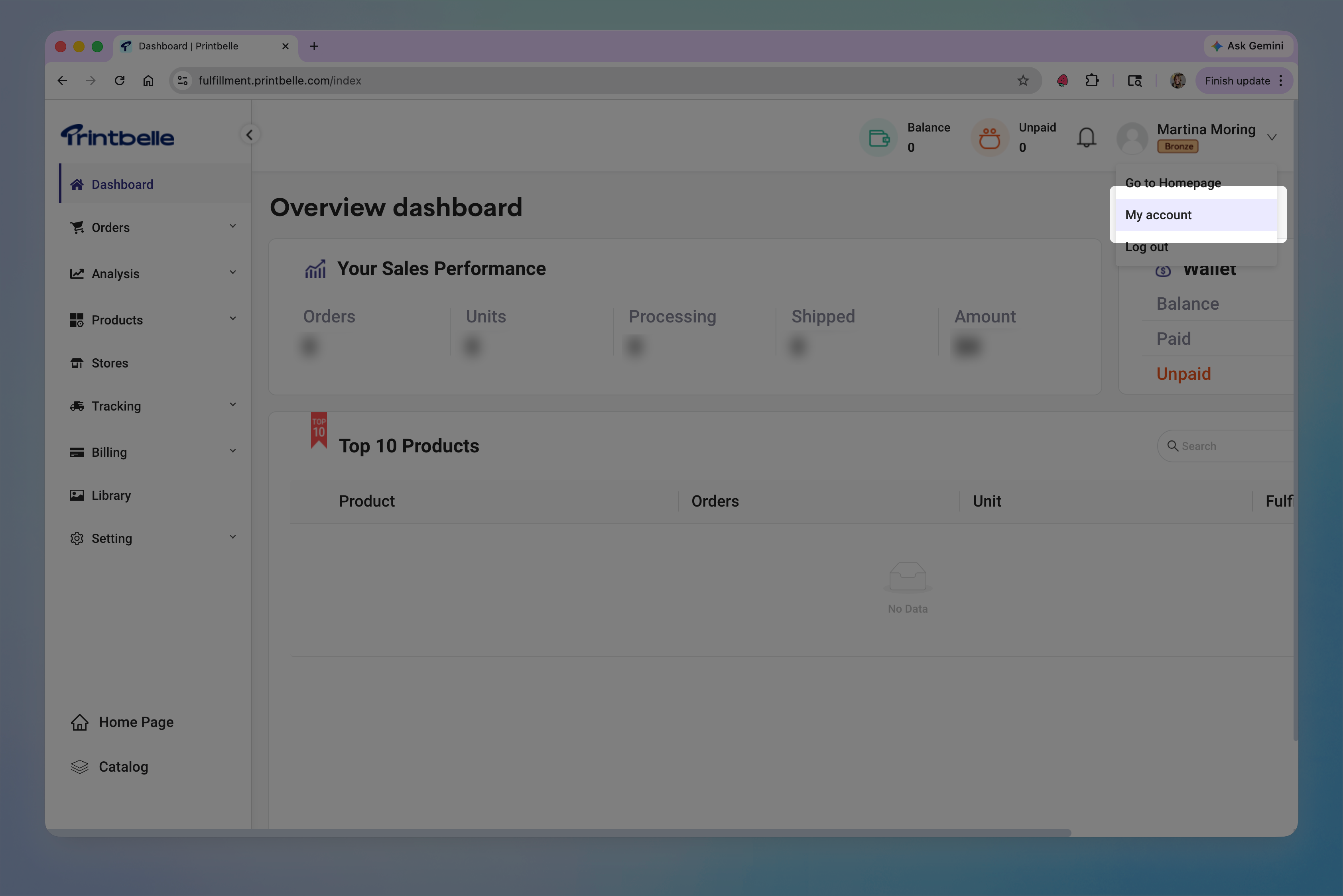 Printbelle Account.png